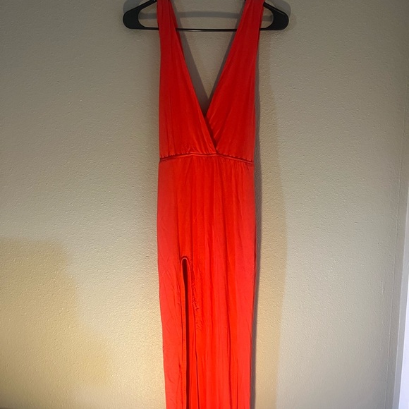 Superdown Erika Red Maxi Dress - Picture 3 of 4